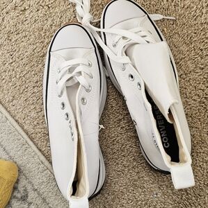 Converse white shoes